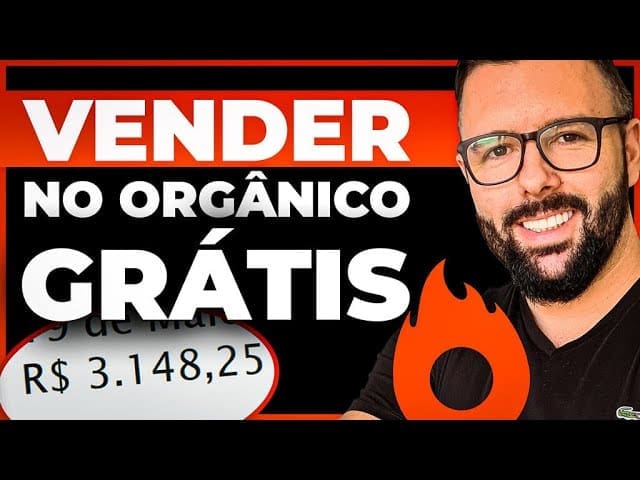 VENDER NO ORGÂNICO! Hoje liberei meu método interno para fazer vendas rápidas de graça