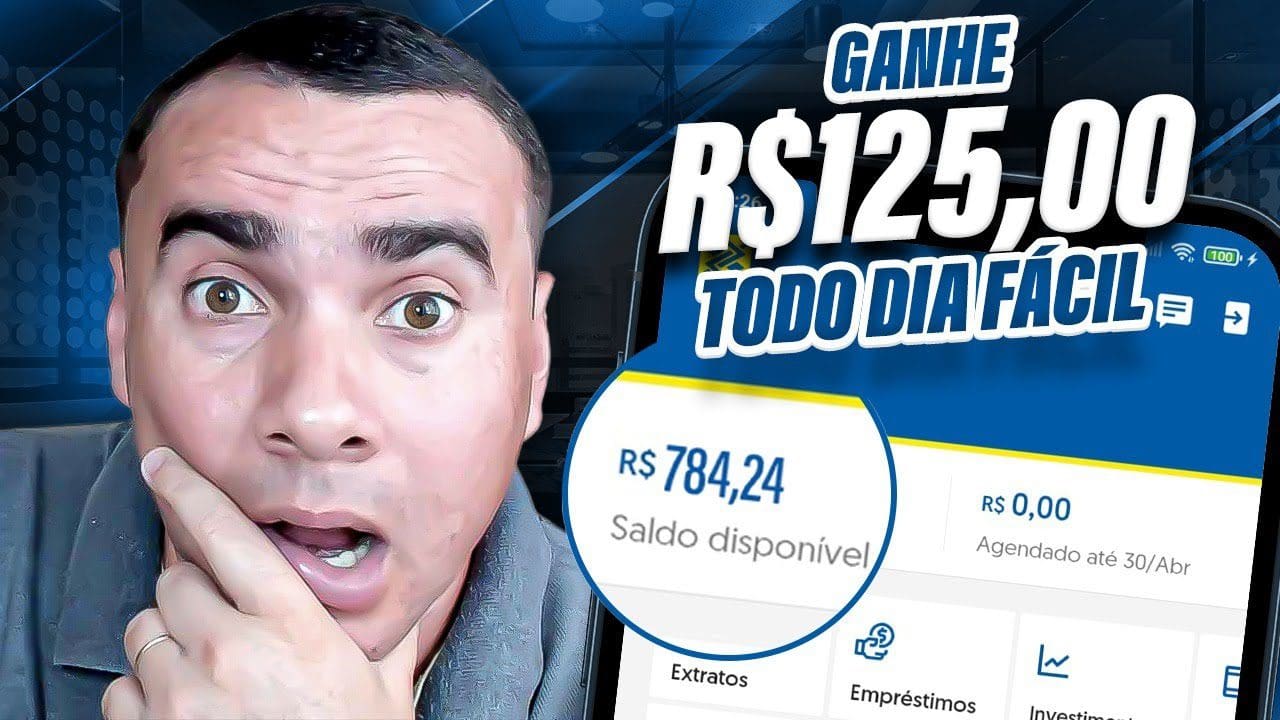 GANHAR DINHEIRO JOGANDO R$17,00 A R$125,00 POR DIA  (Aplicativo Pagando + 30% de COMISSÃO)