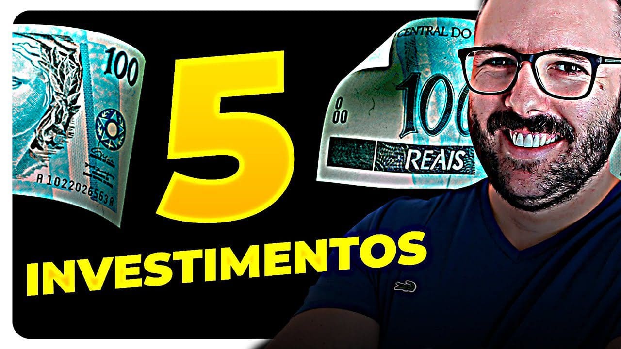 5 INVESTIMENTO (OS MELHORES) que me tornaram multimilionário (são simples de aplicar)