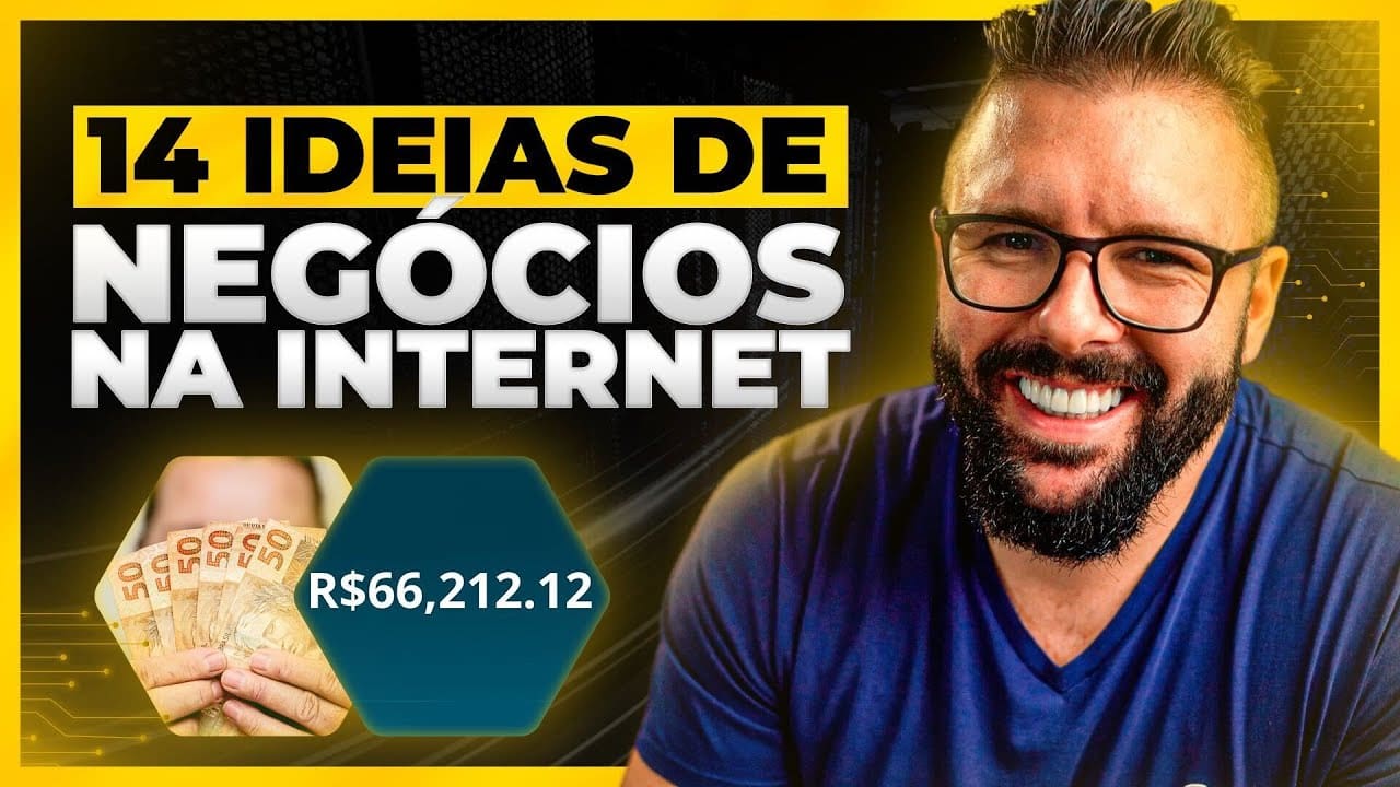 14 IDEIAS DE NEGÓCIOS ALTAMENTE RENTAVEIS PRA FAZER NA INTERNET