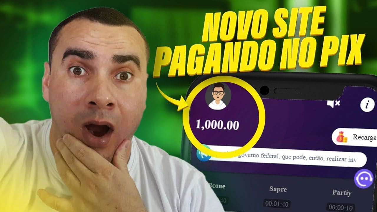 LANÇAMENTO Site Pra Ganhar DINHEIRO JOGANDO (Paga no Pix Loteria 777)