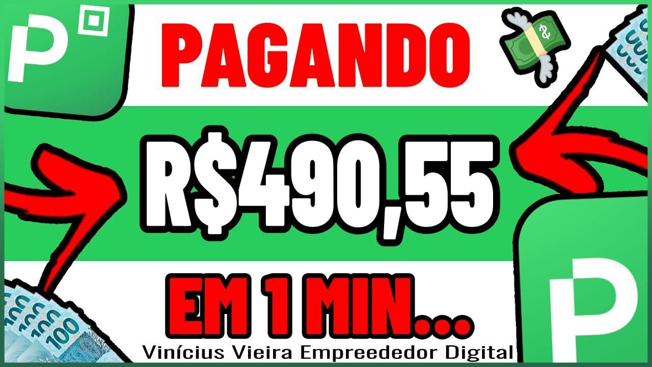 APP PAGANDO IMEDIATAMENTE R$490,55 Em 1 Minuto + Prova De Pagamento [Ganhar Dinheiro Online]#shorts