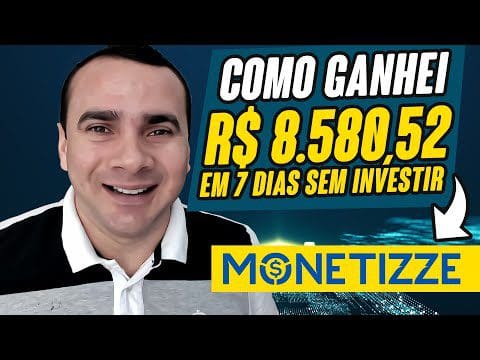 Como Ganhei R$ 8.580,52 na Monetizze em 7 dias (SEM Investir ganhar dinheiro na internet)