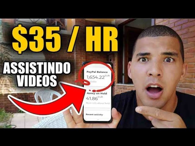 Ganhe dinheiro agora ASSISTINDO A VÍDEOS  – Máquina de dinheiro Paypal