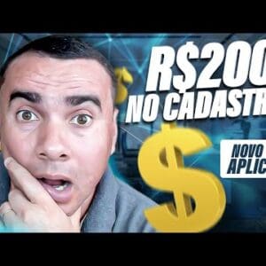 Ganhar DINHEIRO NA INTERNET R$200 NO CADASTRO  NOVO APP Pagando no Pix 2021