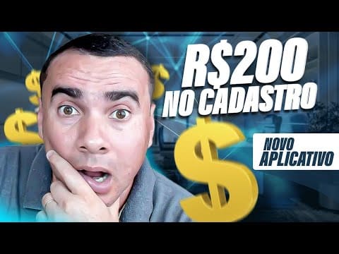 Ganhar DINHEIRO NA INTERNET R$200 NO CADASTRO  NOVO APP Pagando no Pix 2021