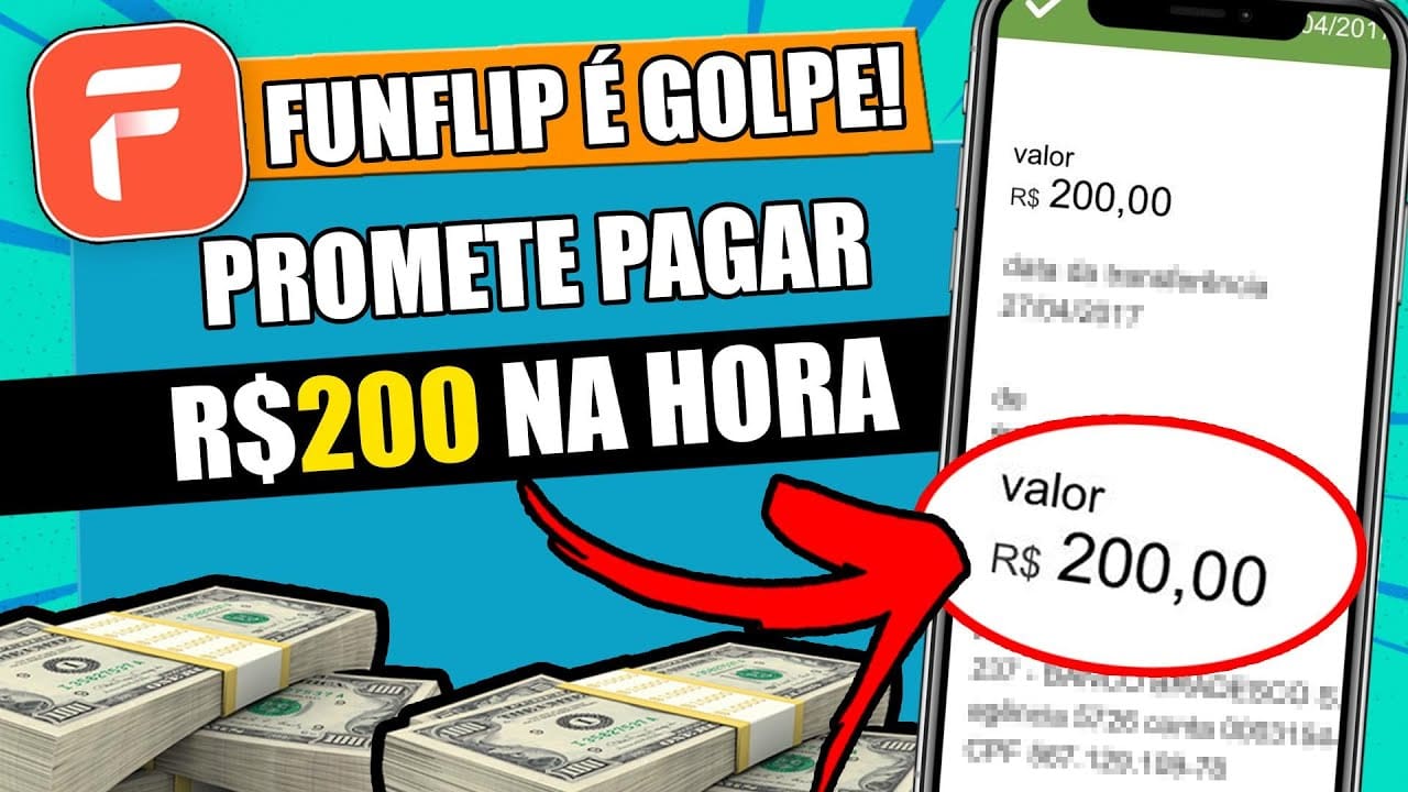 ✅😧 [CUIDADO] APLICATIVO FUNFLIP PAGANDO NO PIX NA HORA [É GOLPE?] ✅💲Como ganhar dinheiro na internet