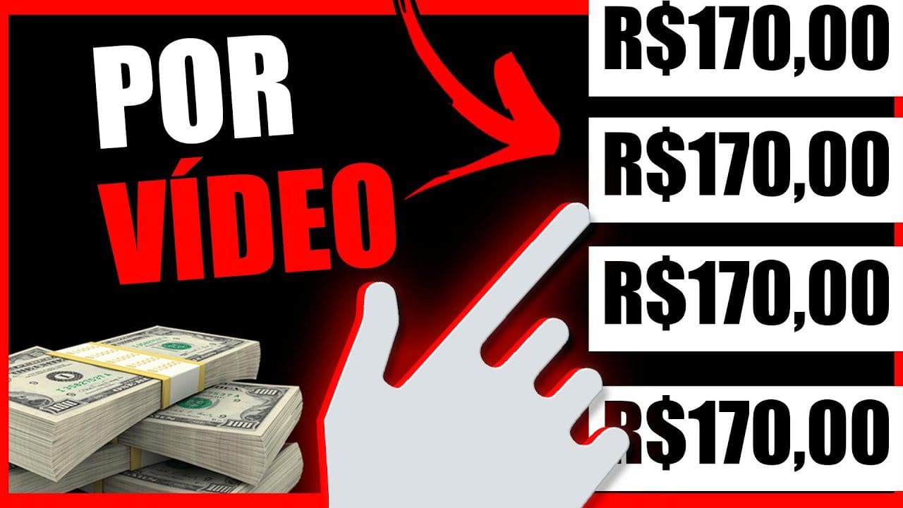 Ganhe $170,40 Por Cada Vídeo que Você Assiste +PROVA DE PAGAMENTO ✅ Como Ganhar Dinheiro Online