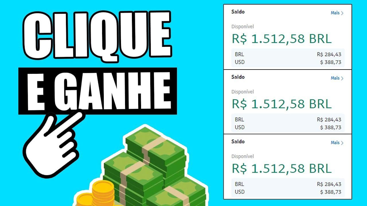 *EM ALTA* Encontrei um Site que está Pagando $1.000 POR DIA PARA CLICAR🤑 Como Ganhar Dinheiro Online