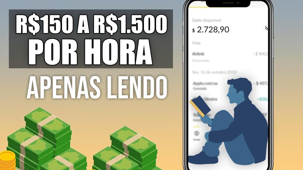 Ganhe de $150 a $1.500 em 1 HORA Apenas Lendo no Google (Dinheiro Rápido) Ganhar Dinheiro Online