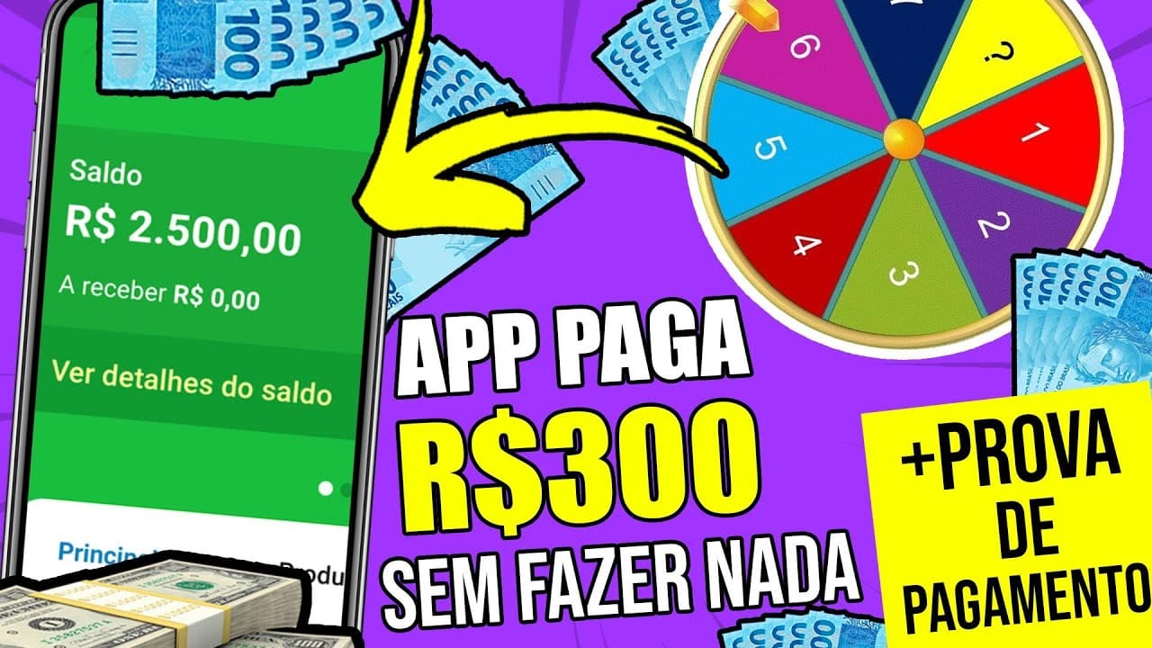 🤑NOVO APP DE GANHAR DINHEIRO PAGANDO R$300 SEM FAZER NADA +PROVA DE PAGAMENTO✅ Como Ganhar Dinheiro