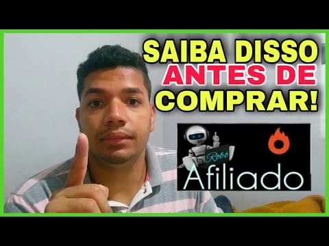 PRECISO INVESTIR PARA VENDER COM O ROBÔ? Robô Afiliado Funciona?Robo Afiliado Vale a Pena?