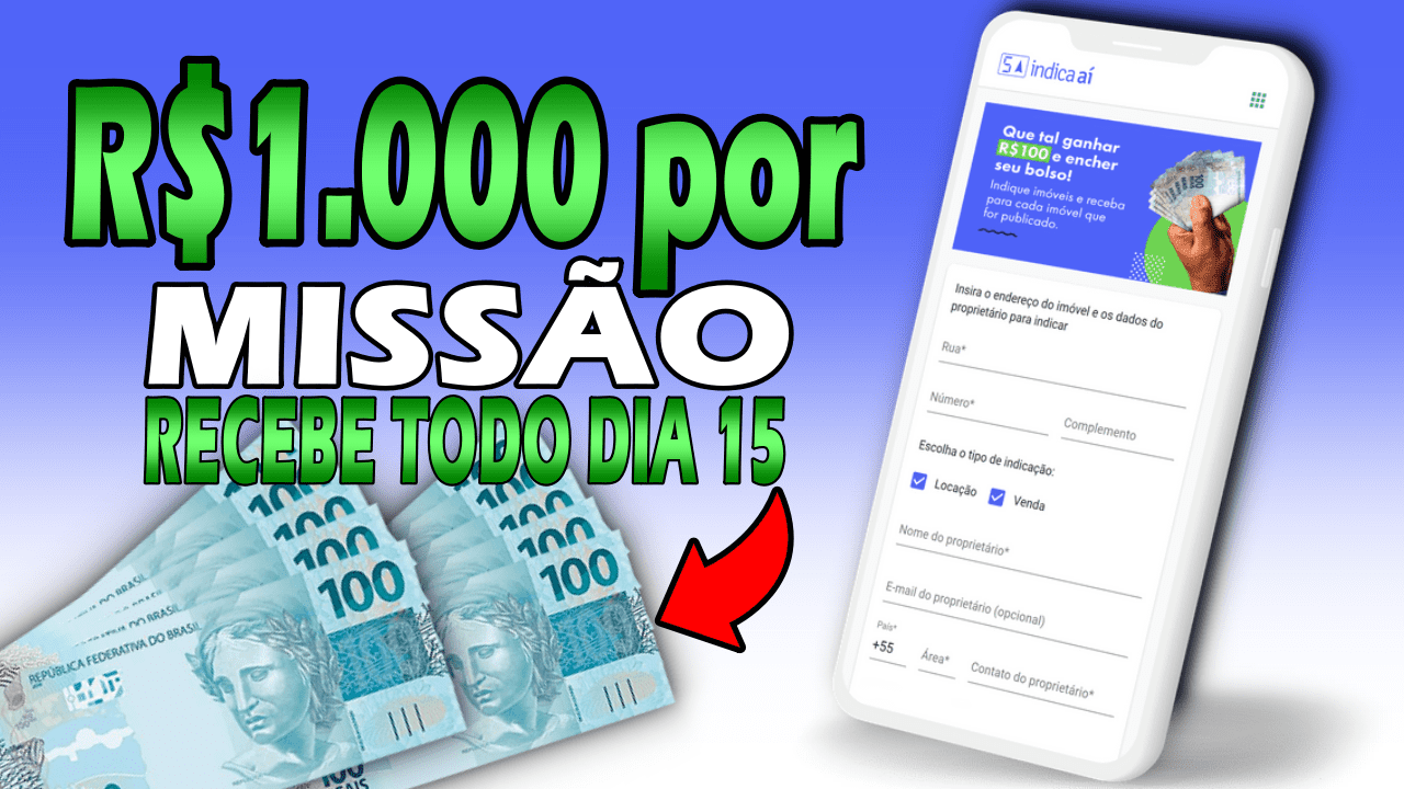 [VEJA DESCOBRI] Vazou um Site SECRETO que está DANDO R$1000 RÁPIDO Ganhe dinheiro na internet