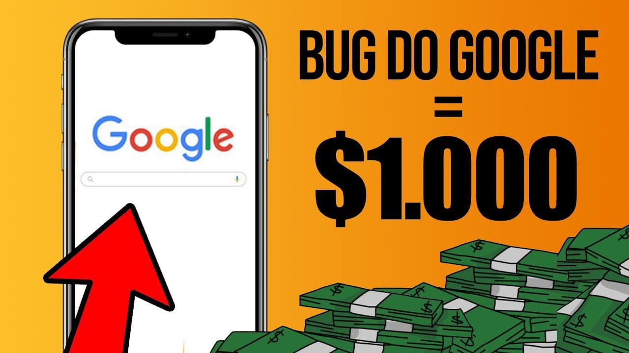 Saque $1.000 POR HORA Usando esse BUG do GOOGLE (Funcionando 100%) Ganhar Dinheiro Online