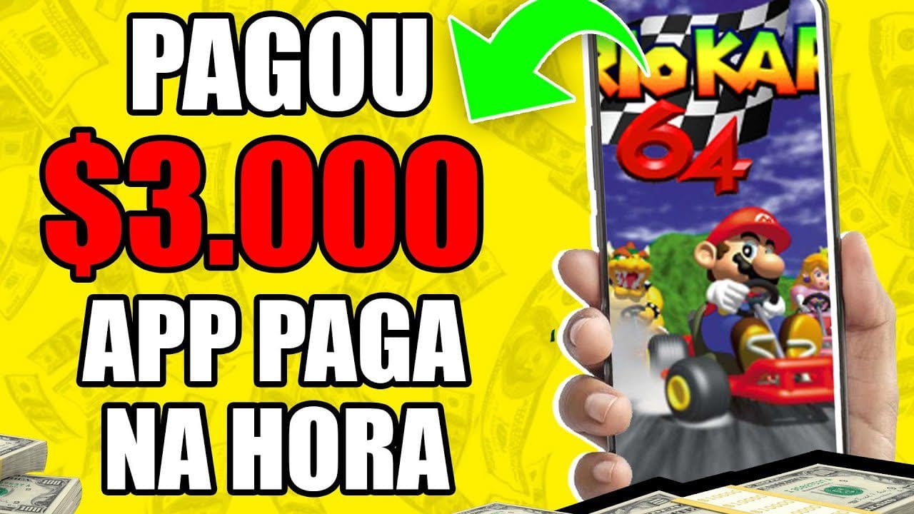 [PAGOU $3.000] Melhor APP DE JOGO que GANHA DINHEIRO de VERDADE /Como Ganhar Dinheiro na Internet