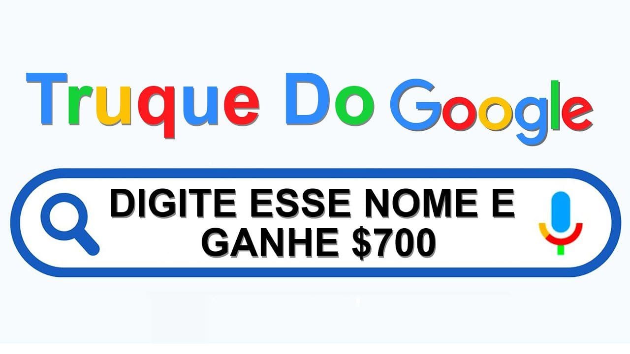 Digite esse Nome no Google e Ganhe $700 NA HORA de graça [PROVA DE PAGAMENTO] Ganhar dinheiro online