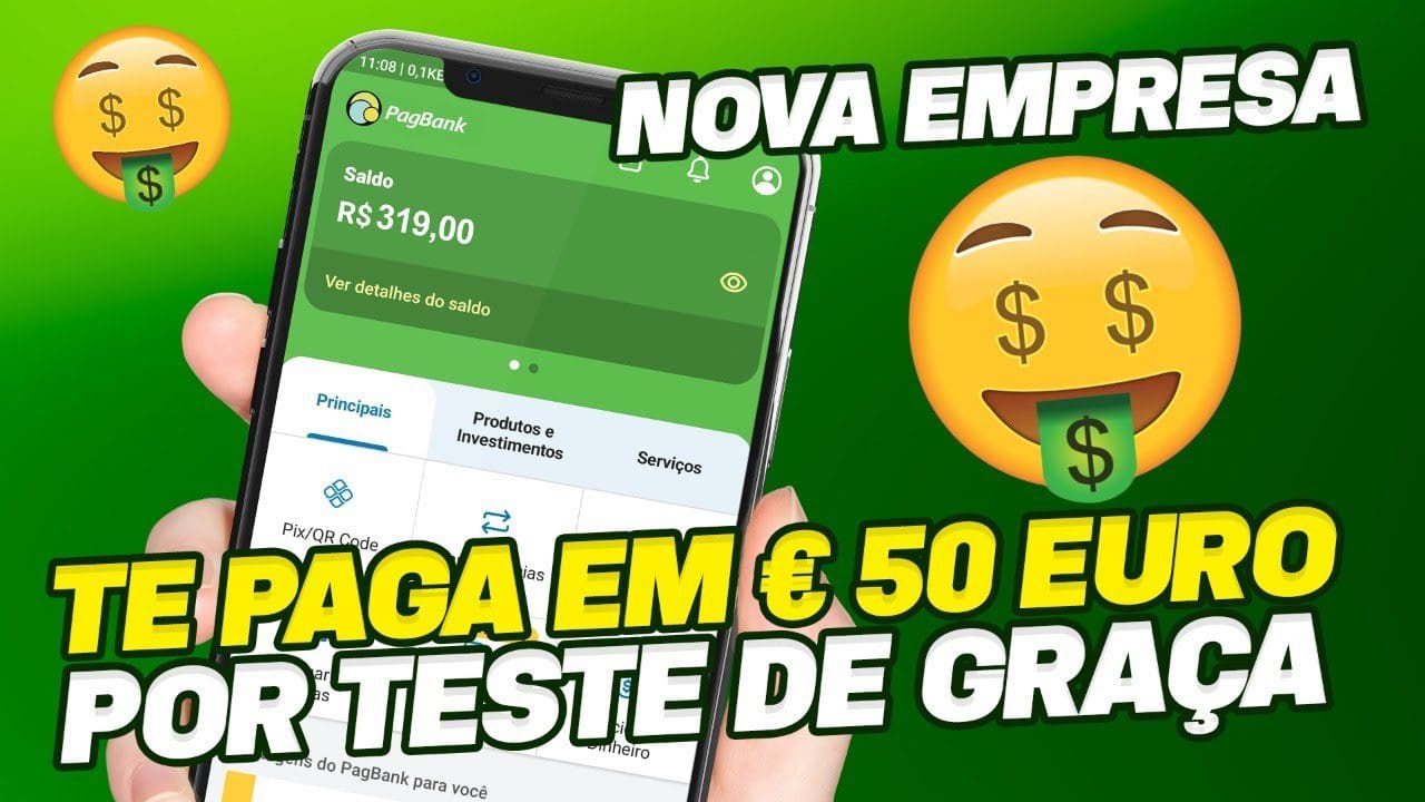 Faça Testes Remoto e ganhe € 50 euro a Cada 7 Minutos no seu Paypal Ganhe Dinheiro na Internet