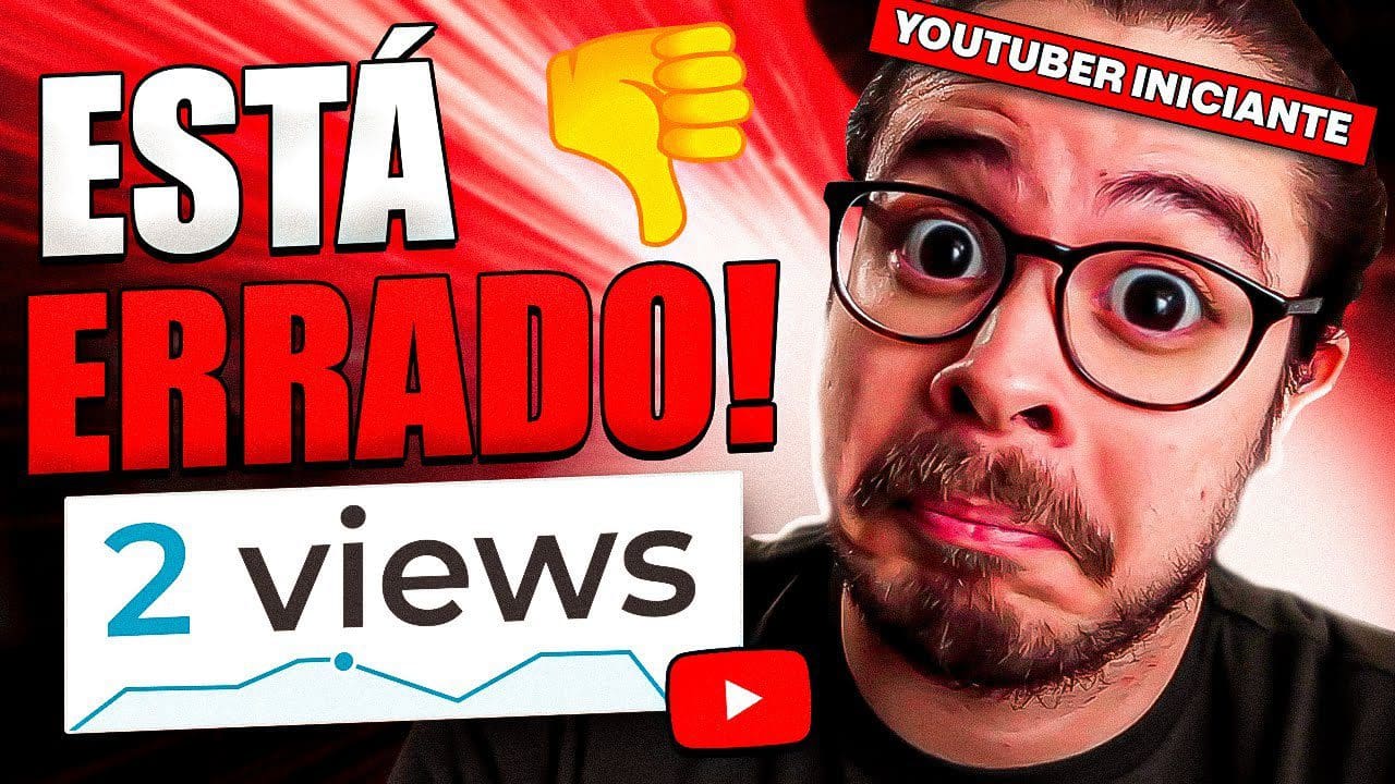 O MAIOR Erro que TODO Youtuber iniciante comete… (IMPOSSÍVEL crescer assim!)