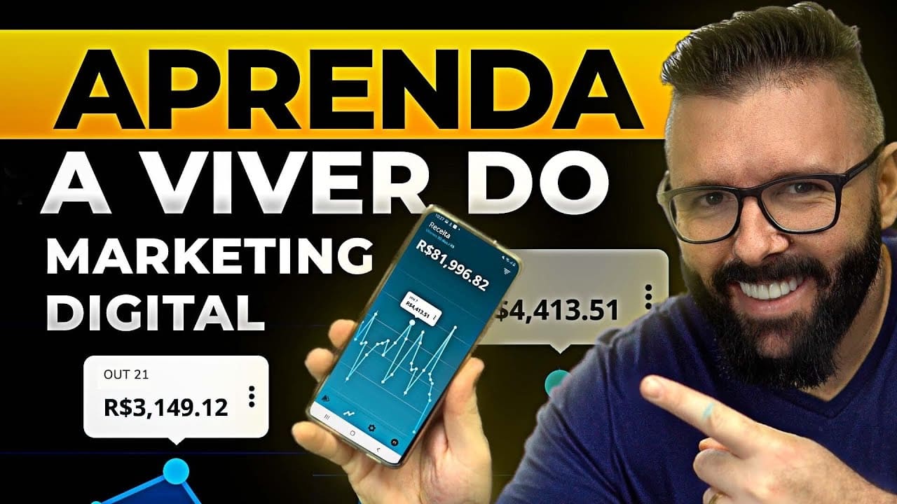 O MÉTODO P/ VIVER DO MARKETING DIGITAL, VIRE O JOGO E FATURE ALTO