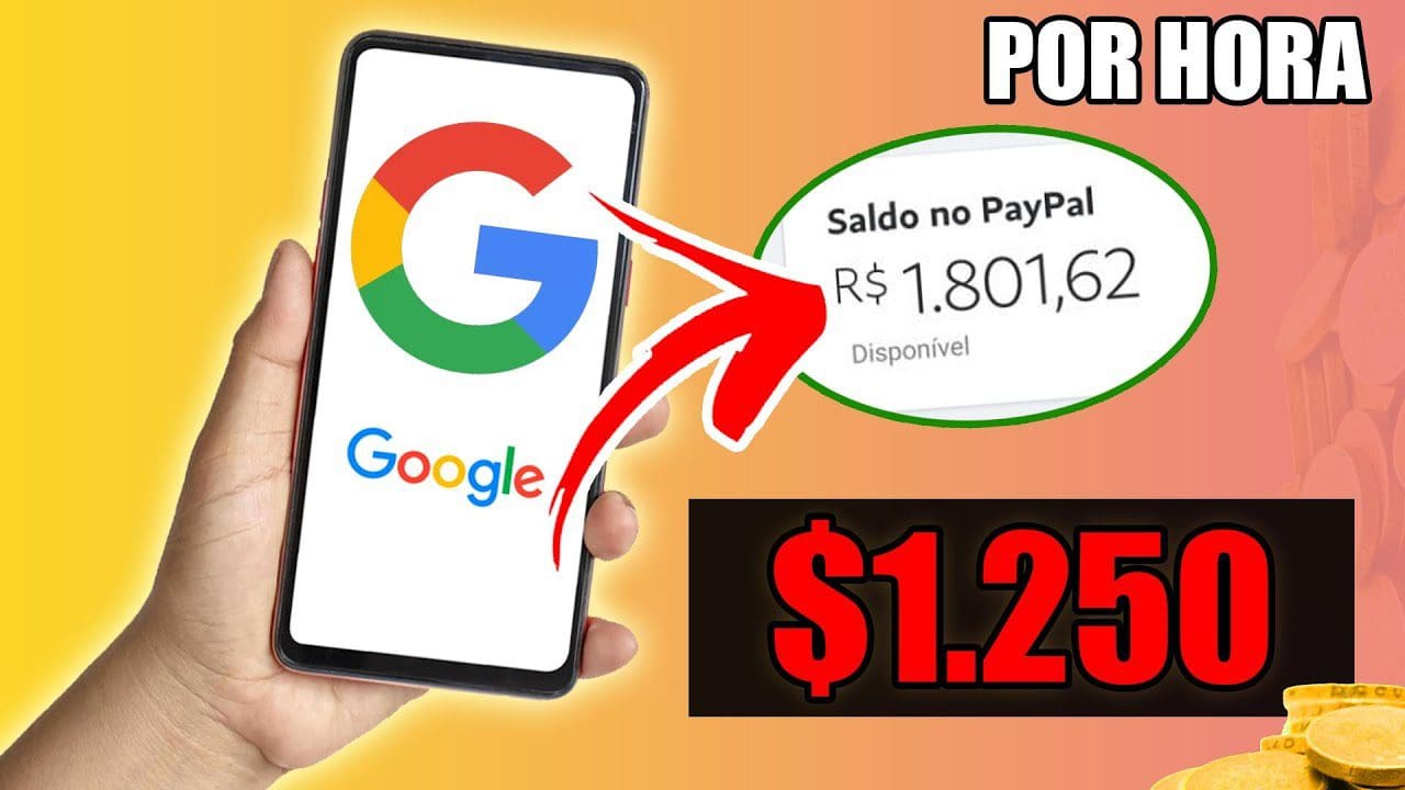 Receba $1.250 POR HORA Pesquisando COISAS no GOOGLE (Testado + Comprovado) Ganhar Dinheiro Online