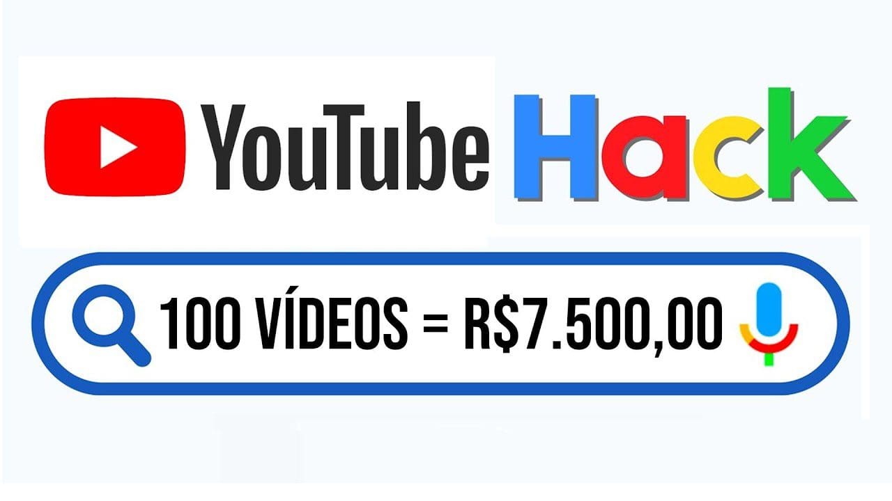 Ganhe $750 Digitando essa FRASE no Youtube | 100 vídeos = R$7.500,00 /Ganhar Dinheiro Online