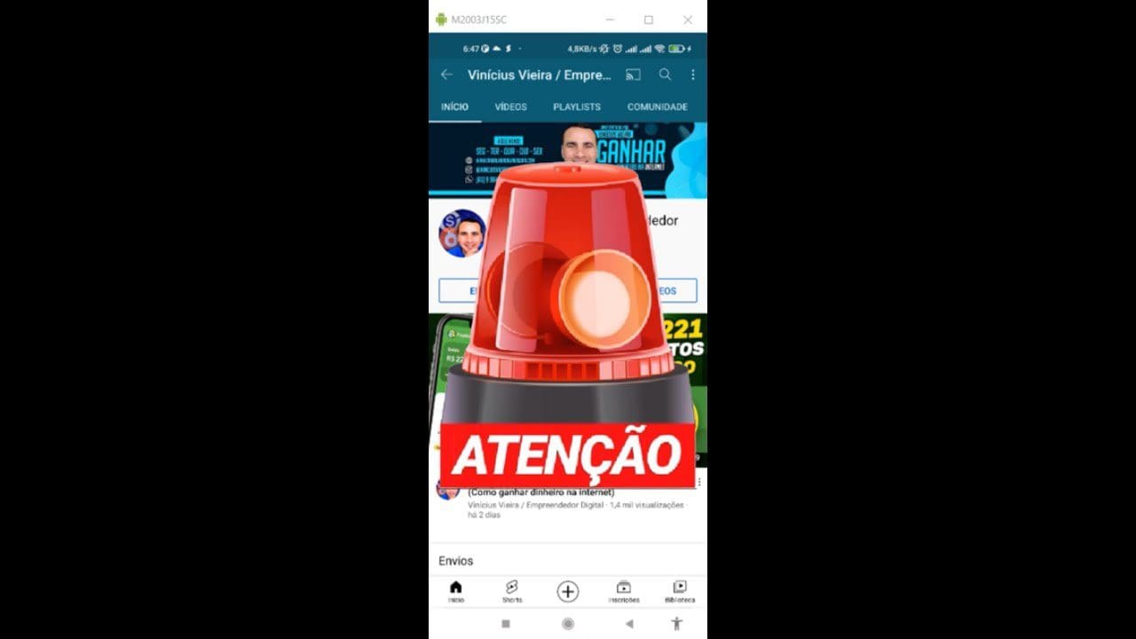 Onde fica o LINK de Aplicativos e Sites pra se Cadastrar | Como ganhar dinheiro na internet #Shorts