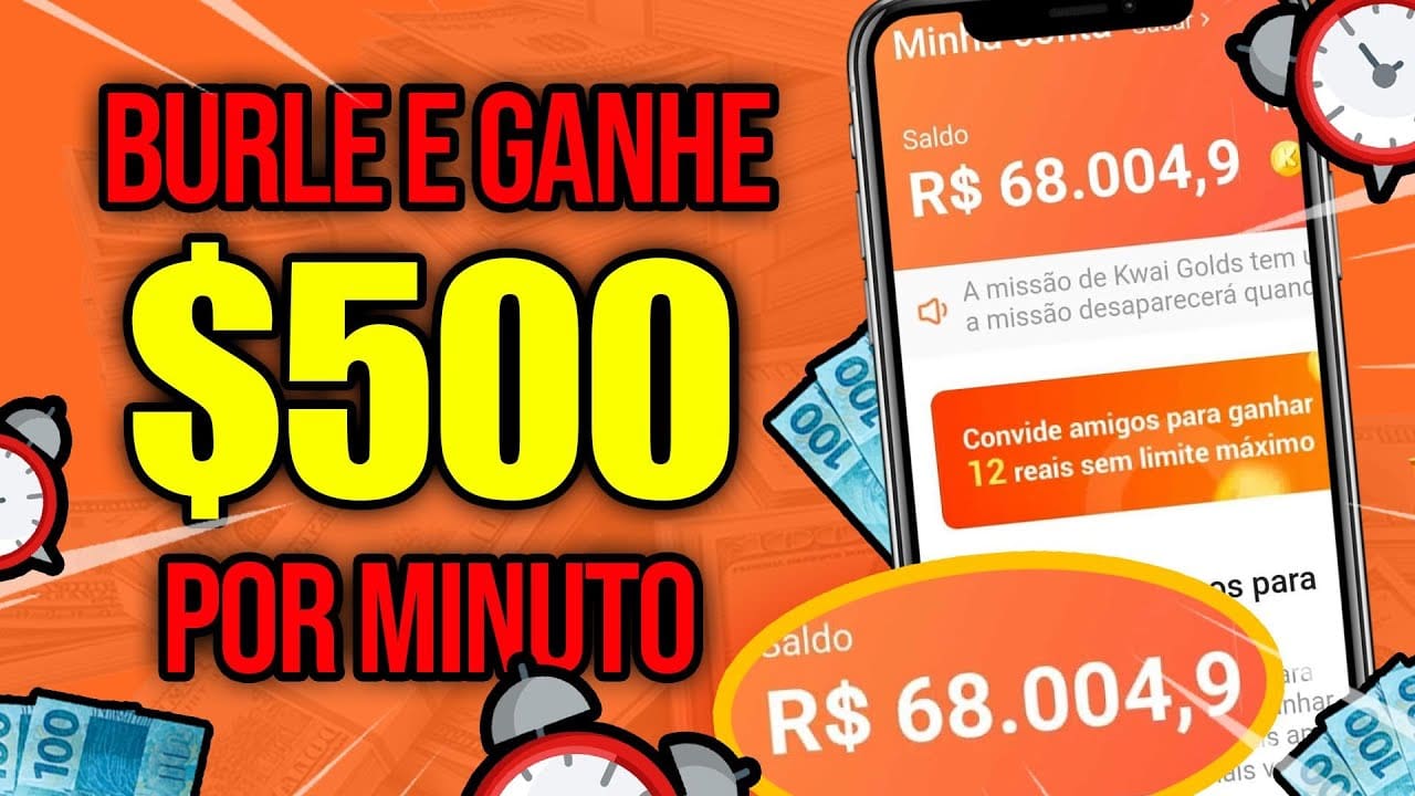 🤑VAZOU UM HACK DO KWAI QUE FAZ VOCÊ GANHAR $500 POR MINUTO 😱 (+PROVA) Como Ganhar Dinheiro no Kwai