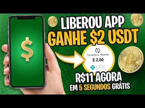 [LIBEROU] Ganhe $ 2USDT=R$11 APP DE GANHAR DINHEIRO NA INTENET de VERDADE e PAGA NA HORA (PROVADO)