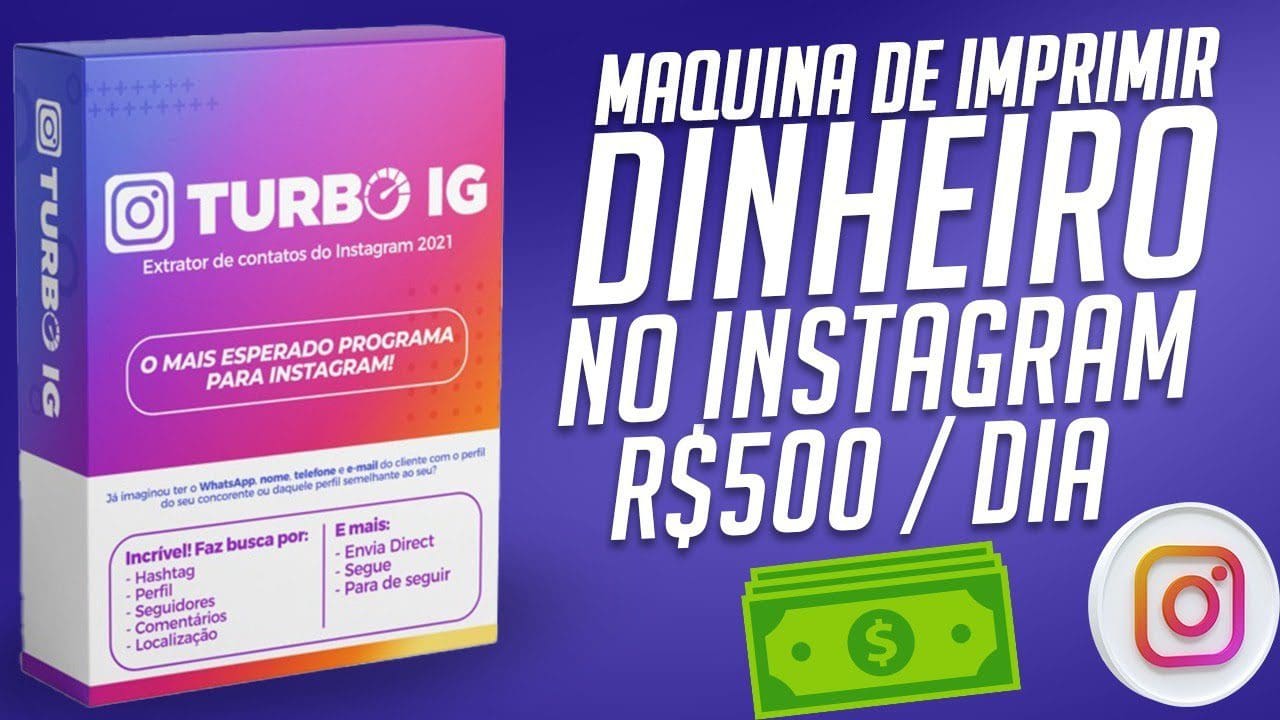 2 Formas FÁCEIS de Como Ganhar DINHEIRO no Instagram (R$500 por dia!) Maquina de Imprimir Dinheiro
