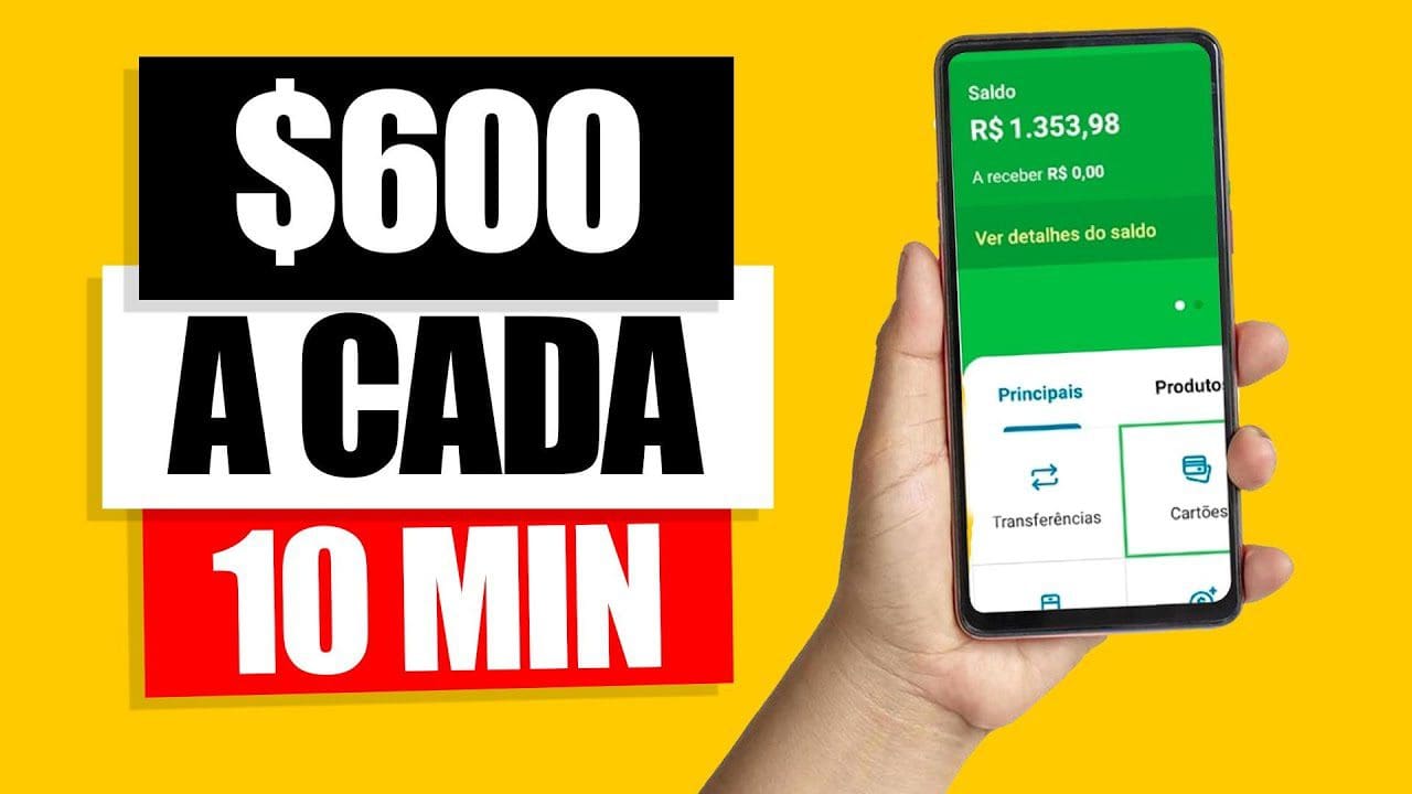 Receba $600 no seu Pix TODO DIA NESSE JOGO NFT PARA GANHAR DINHEIRO /Aplicativo Para Ganhar Dinheiro