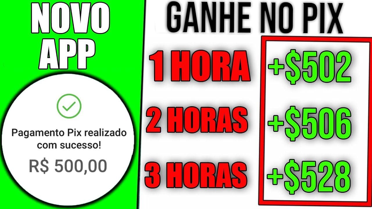 [VAZOU App do Google] APLICATIVO PARA GANHAR DINHEIRO DE VERDADE NO PIX/ Ganhar Dinheiro na Internet