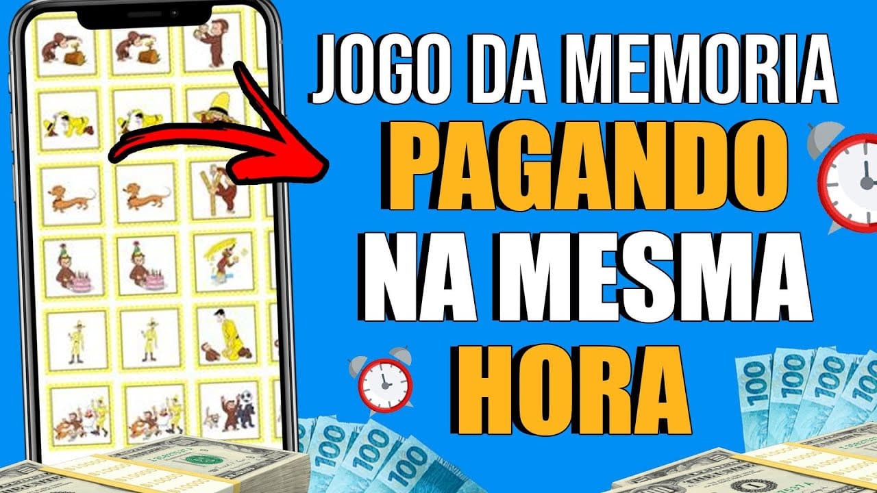 ✅😧[INÉDITO🔥] APP DE JOGO DA MEMÓRIA PAGANDO NA HORA [PROVA QUE PAGA] Aplicativo Para Ganhar Dinheiro