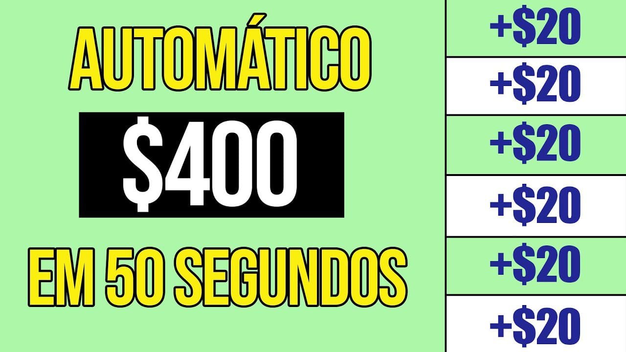 Ganhe $400 em 50 Segundos Assistindo Anúncios (PROVA DE PAGAMENTO) Ganhar Dinheiro Online