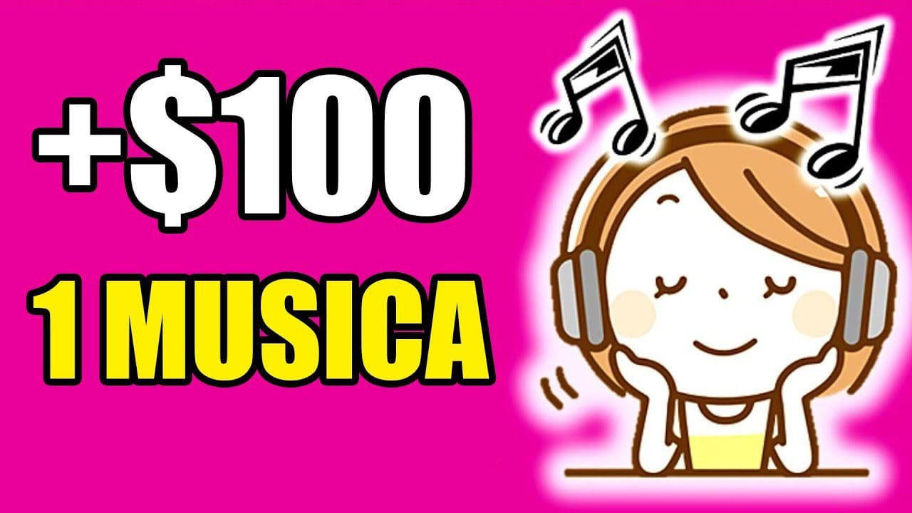 Ganhe $100 NO PIX Para Cada Música que Ouvir no Youtube | 100 Musicas = $890 💰Ganhar Dinheiro Online