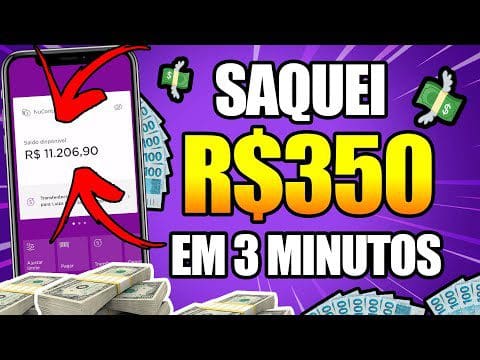 [Saquei R$350 em APENAS 3 MINUTOS] MELHOR APLICATIVO PARA GANHAR DINHEIRO/Como Ganhar Dinheiro