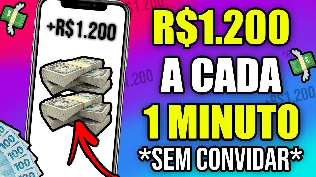 Como Ganhar R$1.200 Reais A CADA 1 MINUTO no TIKTOK [SEM CONVIDAR] Como Ganhar Dinheiro no TikToK