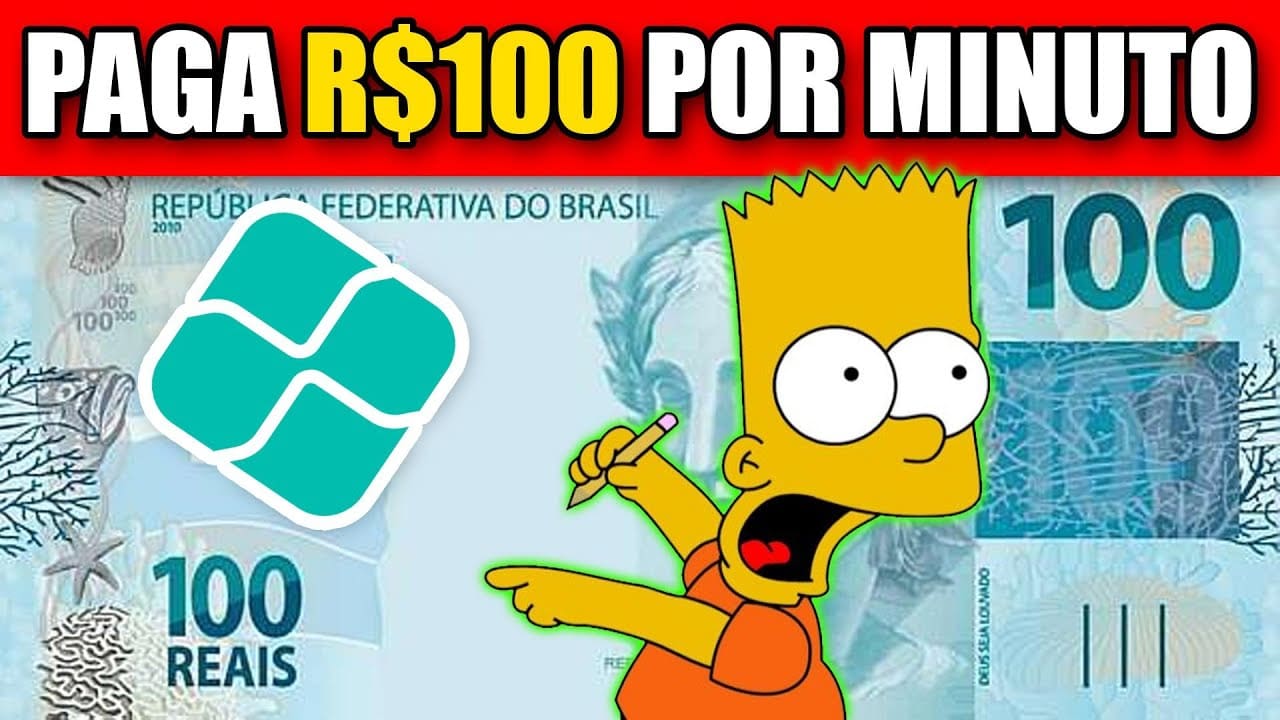 ✅[PAGA POR MINUTO] APLICATIVO QUE GANHA DINHEIRO DE VERDADE NO PIX/ Como Ganhar Dinheiro na Internet