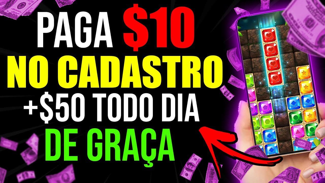 [RECEBA $10 no CADASTRO] MELHOR APLICATIVO PARA GANHAR DINHEIRO/Como Ganhar Dinheiro na Internet