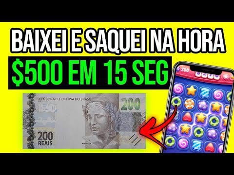 [BAIXEI E SAQUEI NA HORA😧] NOVO JOGO PAGANDO DINHEIRO DE VERDADE [$500 POR DIA] Como Ganhar Dinheiro