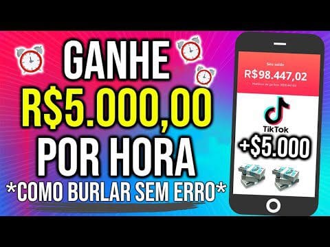 🤑[FUNCIONA] Como Burlar o TikTok e Ganhar R$5 MIL REAIS em 1 DIA | Como Ganhar Dinheiro no TikTok