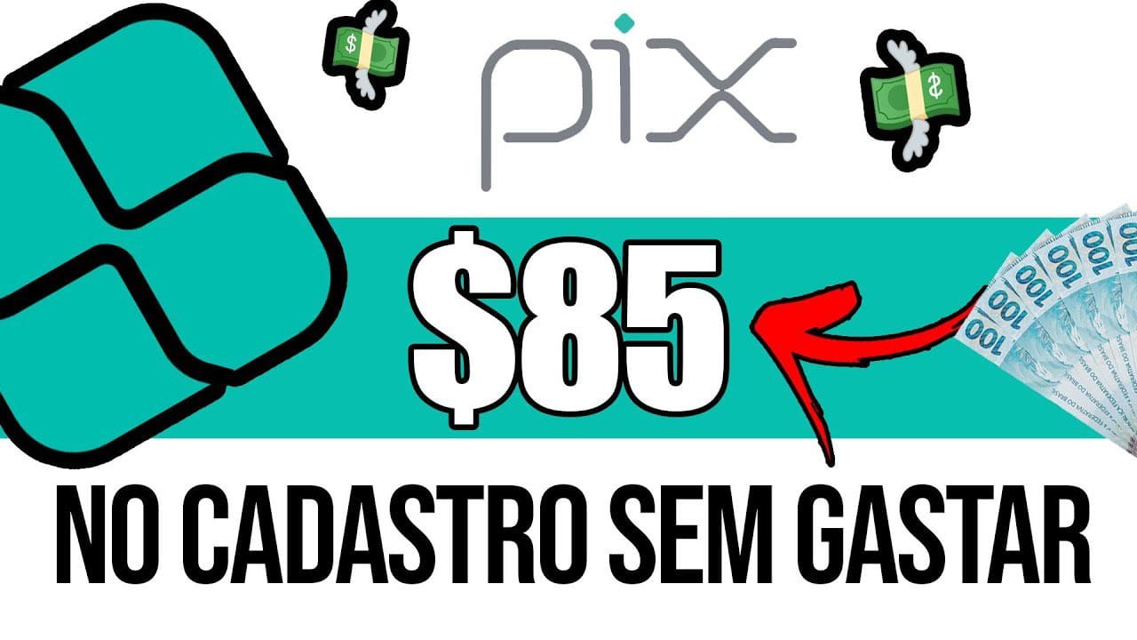 Ganhe R$85 REAIS NO PIX SÓ PELO CADASTRO [SEM GASTAR NADA] PROVADO✅ Como Ganhar Dinheiro na Internet