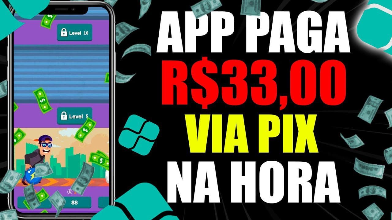 [ULTRA SECRETO🔥] APLICATIVO QUE PAGA R$33,00 VIA PIX NA HORA | PAGA DE VERDADE/Como Ganhar Dinheiro