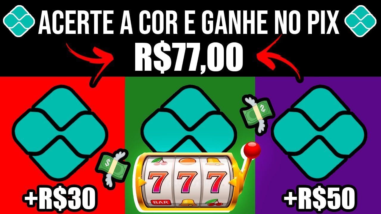 [INÉDITO] RECEBA R$777,00 por dia no PIX apenas para ACERTAR A COR -Como ganhar dinheiro na internet