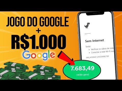 Ganhe R$2000,00 por DIA JOGANDO ESSE JOGO DO GOOGLE [Prova de Pagamento] Ganhar Dinheiro Online