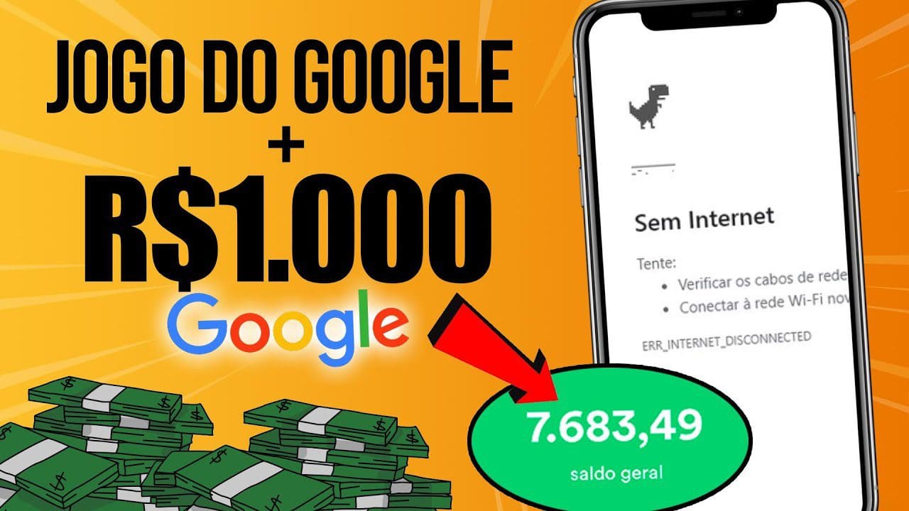 Ganhe R$1000,00 por HORA JOGANDO ESSE JOGO DO GOOGLE [Prova de Pagamento] Ganhar Dinheiro Online