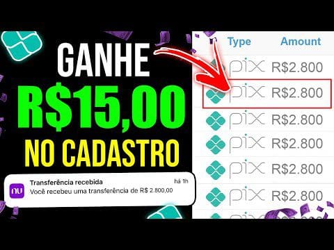 [Adeus Kwai] GANHE R$15,00 NO CADASTRO + R$60,00 TODO DIA VIA PIX – APLICATIVO PARA GANHAR DINHEIRO