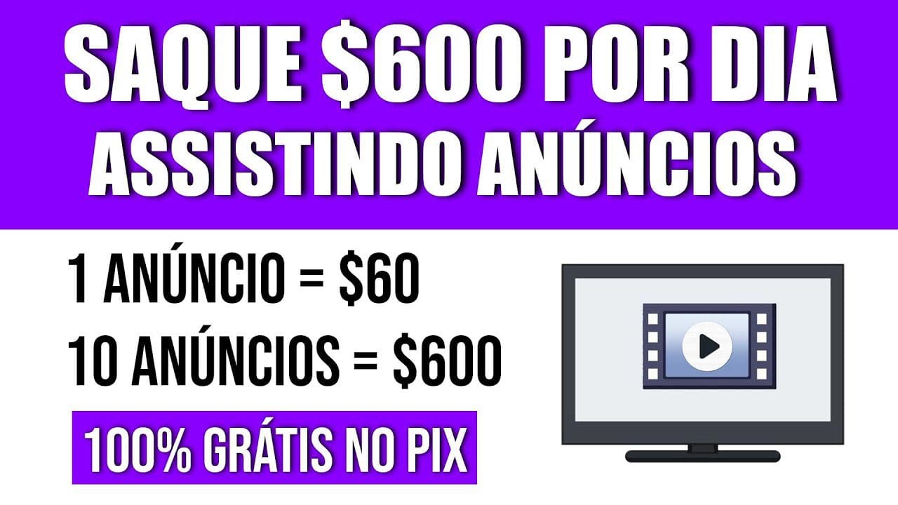 [SAQUE R$600 POR DIA] NESSE APP PARA GANHAR DINHEIRO NO PIX ASSISTINDO VIDEOS – Como Ganhar Dinheiro