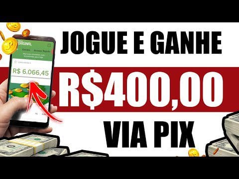 GANHE R$400 JOGANDO O JOGO DO PIX [jogos que pagam dinheiro de verdade] Ganhar Dinheiro na Internet