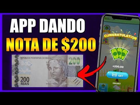 VAZOU APP DANDO uma NOTA de R$200,00 para JOGAR [Prova de Pagamento] APLICATIVO PARA GANHAR DINHEIRO