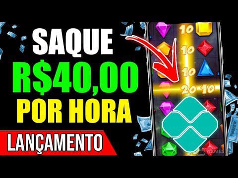 SAQUE R$40,00 POR HORA ✅MELHOR APP QUE GANHA DINHEIRO DE VERDADE – Como Ganhar Dinheiro na Internet